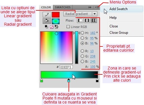 Editare Gradient