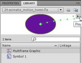 Multiframe Symbol in Library