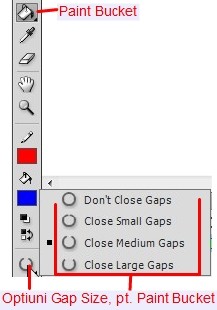 Optiunea Gap Size