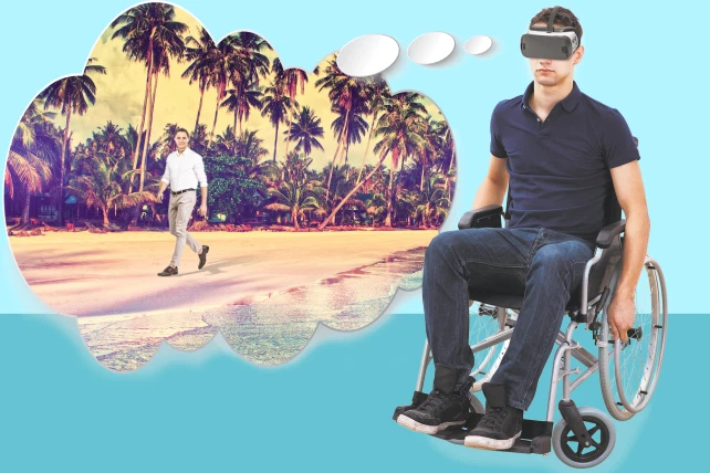 Virtual reality healing