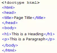 Cod HTML